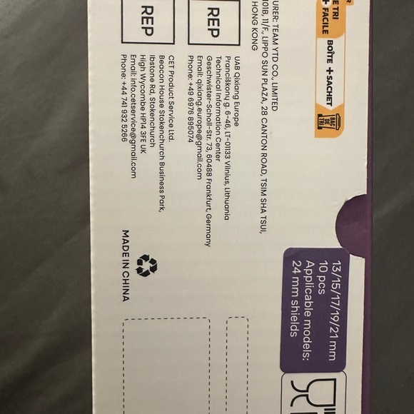 Flange Sizing Kit with Pink Ruler - Picture 2 of 3